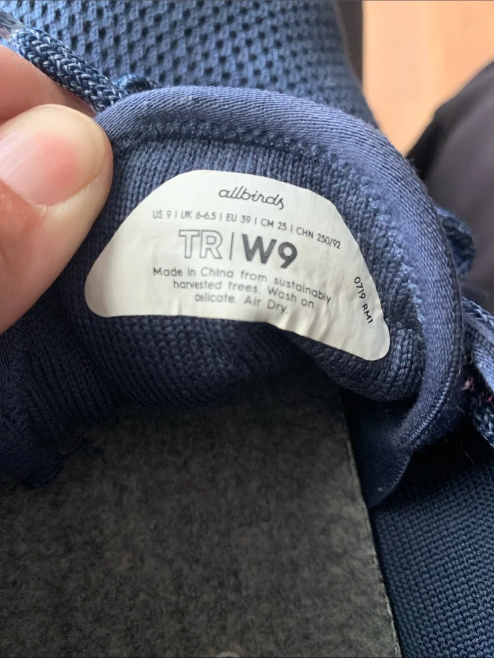allbirds Women's Knit Lace-Up Sneakers - Blue